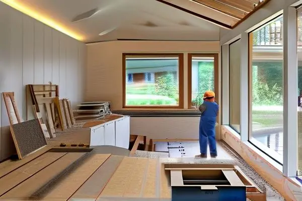 家庭装修施工现场实景图