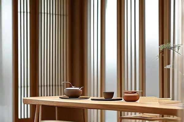 优雅茶馆内部搭配示例