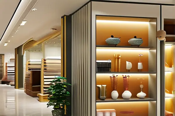扬州家具装修材料城内景展示