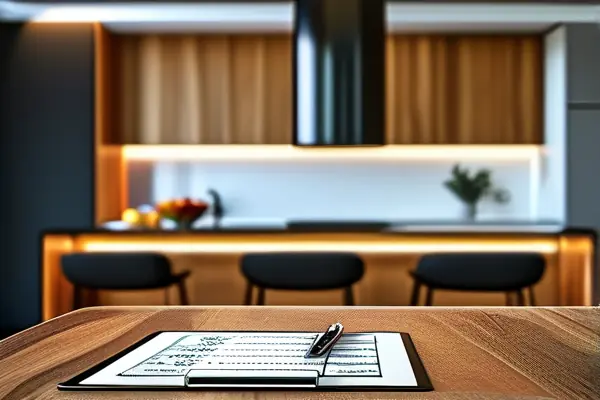家装验收表格示例图
