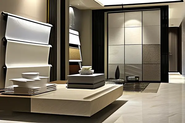 多种进口装修材料实拍展示