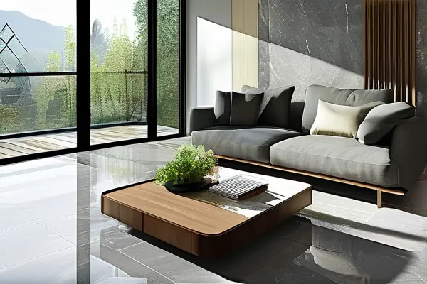 现代风格客厅装修材料设计效果展示