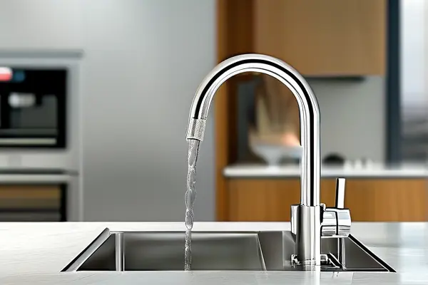 现代家装不锈钢水管实景安装效果图