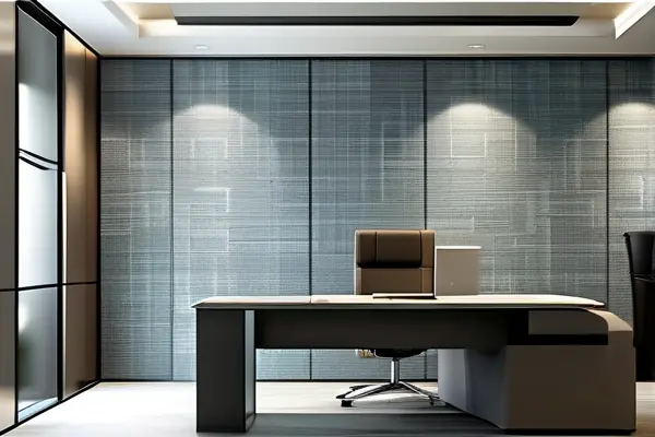 工程墙纸在现代办公室的应用效果