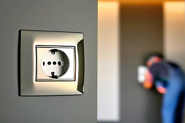 家装师傅拆解开关插座