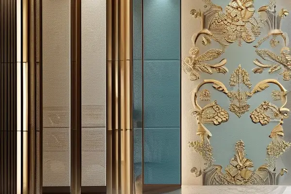 豪华酒店墙纸装饰效果展示