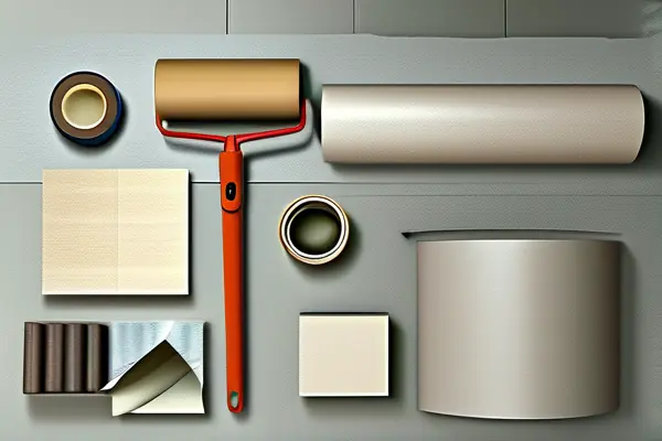 专业家装师傅贴墙纸步骤演示