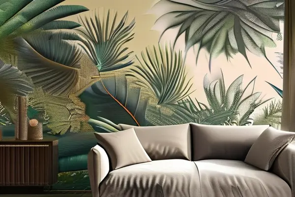 墙纸装饰效果图