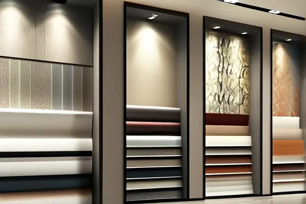 天洋墙纸门店实景展示