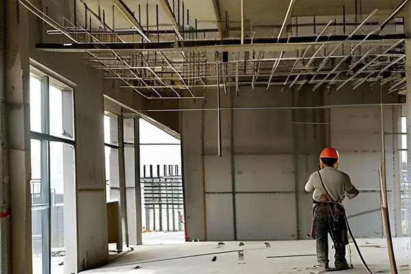 湘菜馆施工验收现场