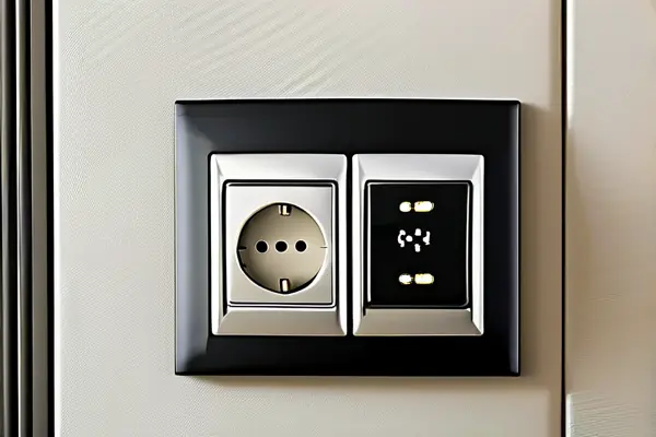 现代家居组合开关插座实拍图