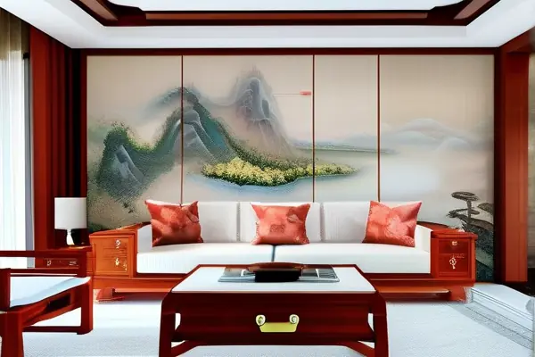 200平米大平层中式装修效果图
