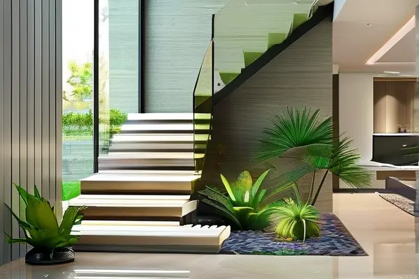 复式住宅客厅装修效果展示