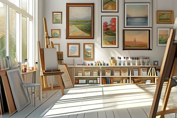 专业画室内部装修效果展示