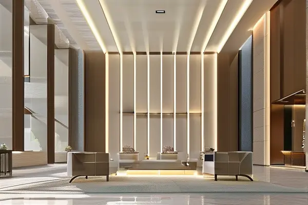 现代会所装修效果图