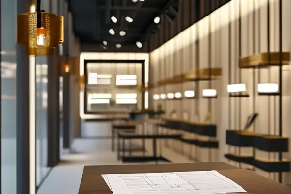 婚纱店装修施工现场展示
