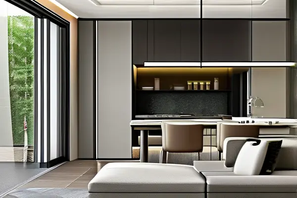 现代家居精装修效果图