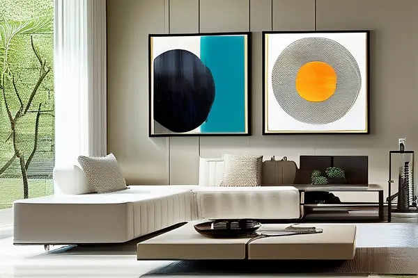 现代精装修客厅效果图