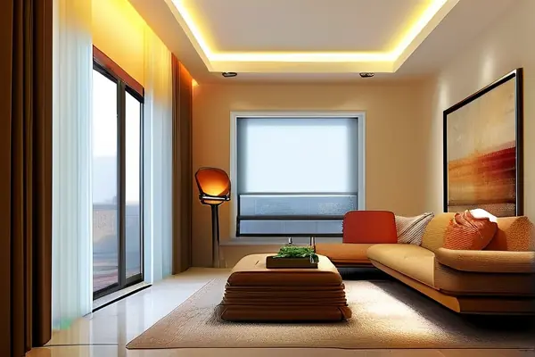 欧美风格客厅装修效果图