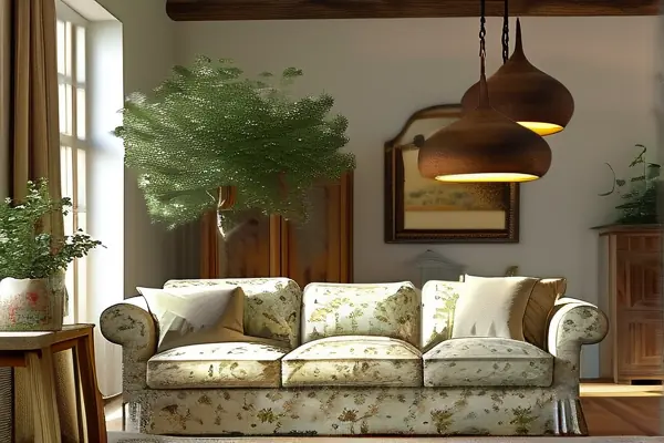 田园风格客厅装修效果图