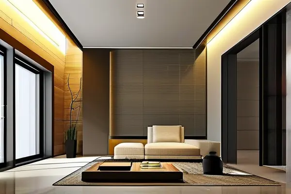 现代简约客厅装修效果展示