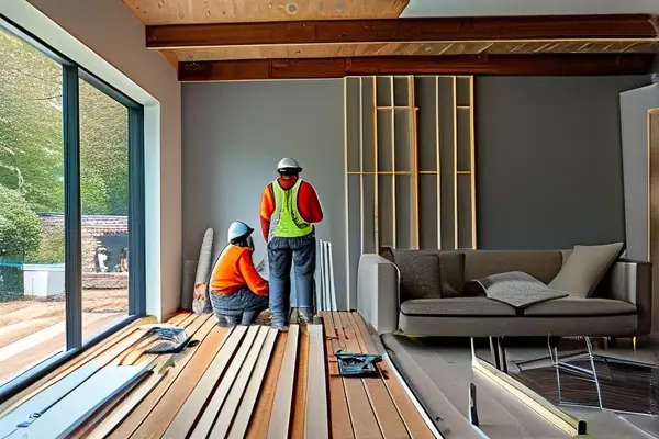 正规装修施工现场展示