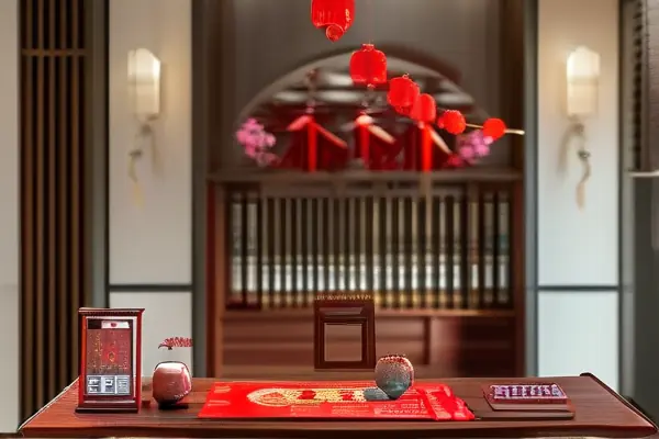 中式婚房装修预算规划效果图