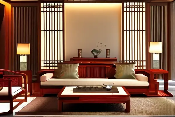 中式风格客厅装修效果图