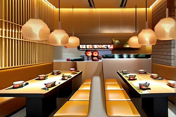 自助火锅店装修效果图展示