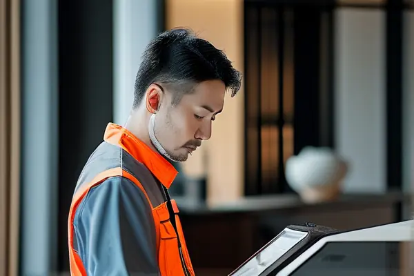 大良专业甲醛检测团队现场工作实景