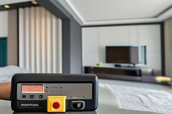 专业人士检测房屋甲醛含量