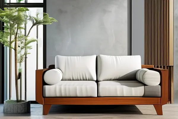 家具与甲醛检测仪对比，展示甲醛释放情况