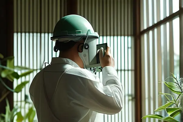 旧房甲醛检测与治理现场