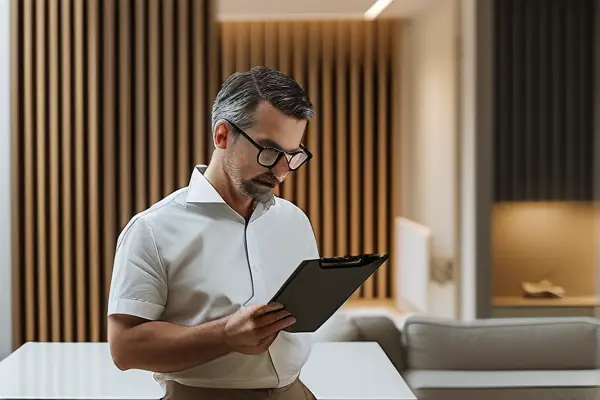 专业人士检测室内甲醛含量