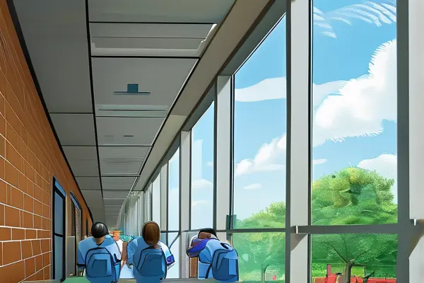 学校甲醛检测现场