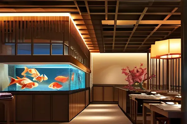 餐饮店风水装修示例图