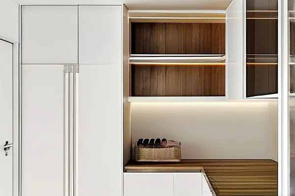 现代风格厨房鞋柜设计展示