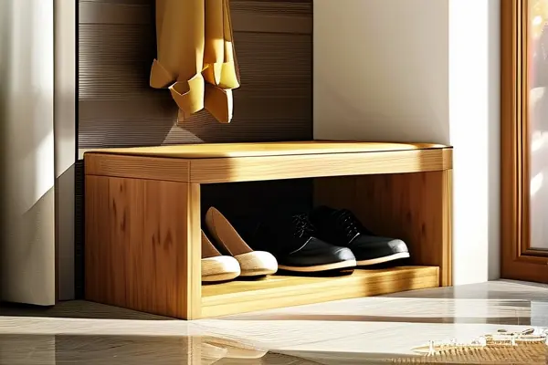 现代家居木质换鞋凳