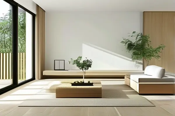 现代简约风格客厅简装效果展示