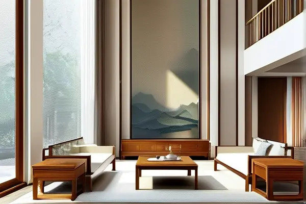 符合风水学原则的新房客厅装修效果展示