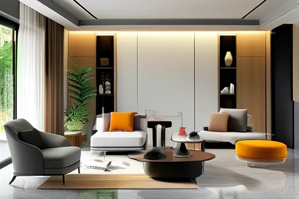 家居保养方式城展示的客厅保养场景