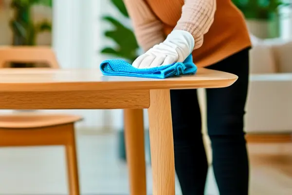 宜家木质家具保养示范