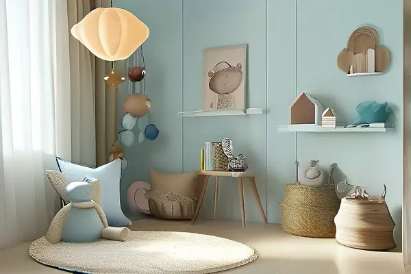 安全舒适的幼儿房间装修效果图