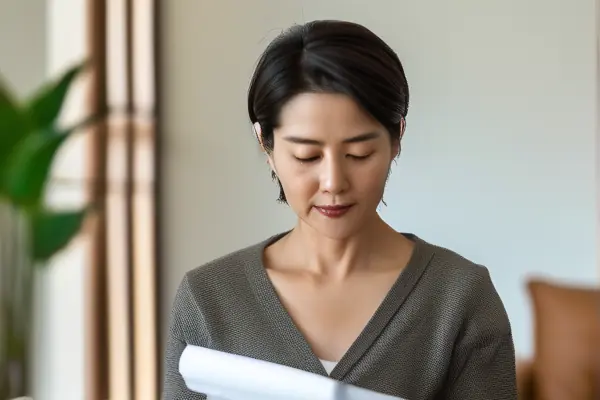 业主在检查装修质量