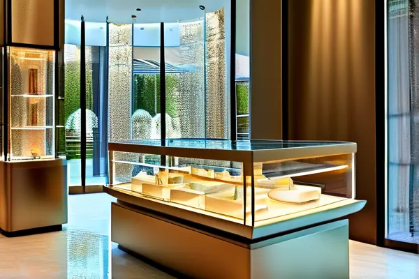 奢侈品店装修效果图展示高端设计与材料