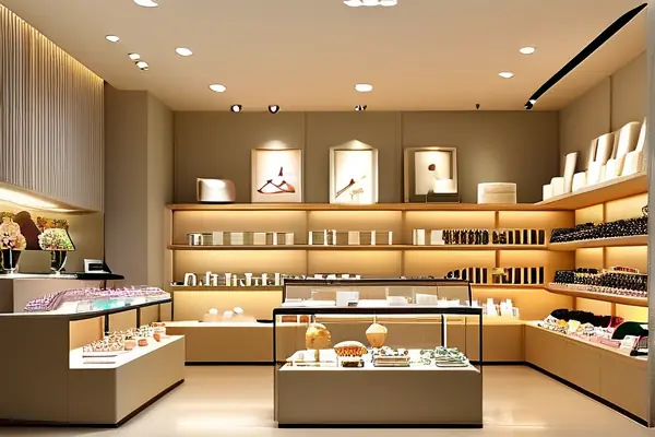 饰品店内部装修效果展示