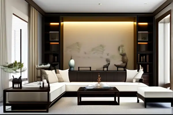 传统中式客厅与现代舒适元素的完美融合