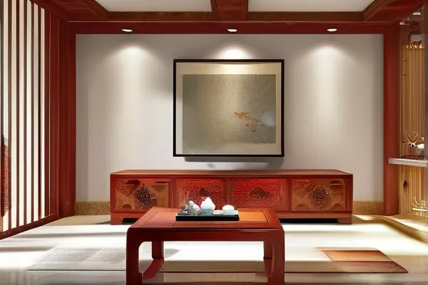 中式风格客厅装修效果图展示