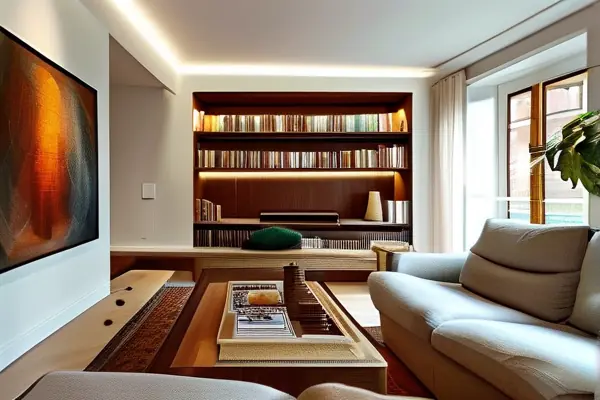 二手房改造后的温馨客厅